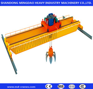 Pont roulant électrique en parfait état avec système de commande PLC, capacité de levage, atelier, ferme, caractéristiques du palan, moteur, pompe à engrenages - Product Image 6