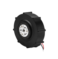 Moteur servo à aimant permanent sans balais GIM8108-8 à couple élevé, IP54, léger, 48V CC, 110 tr/min, pour bateau, avec bride d'arbre de 8 mm