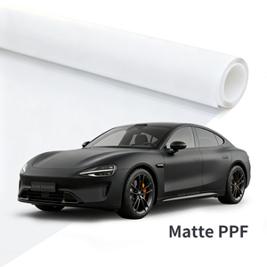 ฟิล์ม TPU สำหรับรถยนต์ PPF 1.52x15 เมตร สีใสด้าน Stealth Matte หนา 7.5 มิล ป้องกันรอยขีดข่วน ความแข็ง<span class=keywords><strong>แรง</strong></span>สูง เงาสูง ซ่อมแซมตัวเองได้ ปกป้องตัวถังรถ - Product Image 1