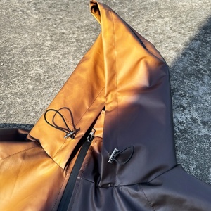 Veste coupe-vent personnalisée à la dernière mode avec fermeture éclair, tissu thermoréactif, vêtements décontractés d'extérieur, veste thermoréactive tendance - Product Image 3