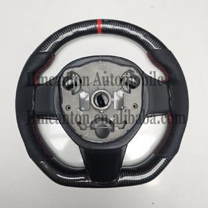 Wholesale New Trends Perforated Leather Carbon Fiber for Tesla Model 3 Mode Y <b>Car</b> <b>Steering</b> <b>Wheel</b> - Product Image 2