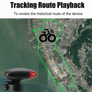 Design caché 2G <span class=keywords><strong>GPS</strong></span> Tracker localisateur de vélo dispositif Anti-voleur avec feu arrière LED pour vélo <span class=keywords><strong>VTT</strong></span> suivi application gratuite - Product Image 6