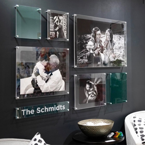 Premium Custom <b>Acrylic</b> Panel with UV Printed Logo, Laser Cutting Design, Waterproof Advertising Display <b>Board</b> for Promotion - Product Image 1