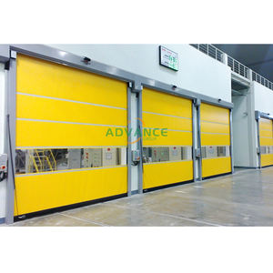 Portes roulantes à <span class=keywords><strong>action</strong></span> rapide pour passage rapide <span class=keywords><strong>Porte</strong></span> automatique en plastique à grande vitesse Portes à volets roulants rapides - Product Image 1