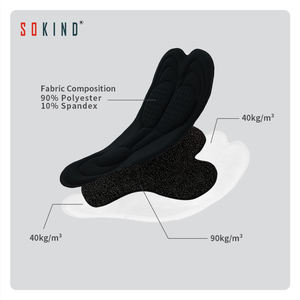 Cuissard de cyclisme italien pour homme avec nom d'équipe personnalisé, motif 3D, rembourrage en éponge pour les hanches, chamois, OEM disponible - Product Image 4