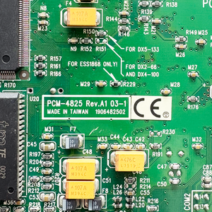 Placa Compacta ADVANTECH PCM-4825 PCM-4825L PCM-4825-00A1 REV.A1 03-1 486 SBC CPU Audio VGA/LCD SSD con Procesador AMD DX5-133 en Stock - Product Image 5