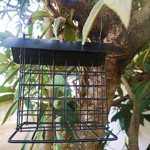 DERNIÈRE LOOK Mangeoire à oiseaux en métal nouveau cercle de conception dans la mangeoire en métal au prix de gros maison de nourriture pour oiseaux personnalisée - Product Image 6