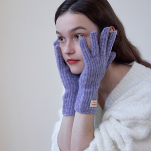 <span class=keywords><strong>Guanti</strong></span> caldi in <span class=keywords><strong>lana</strong></span> tinta unita per ragazze alla moda all'ingrosso <span class=keywords><strong>guanti</strong></span> invernali da esterno - Product Image 2