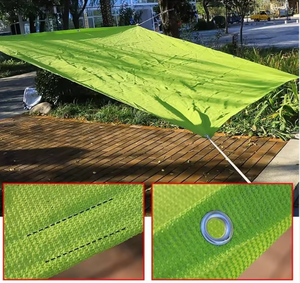 Malla de sombreo verde brillante de HDPE al por mayor, rollo de malla de sombreo para plantas de patio exterior, tela de sombreo anti-UV para invernadero - Product Image 6