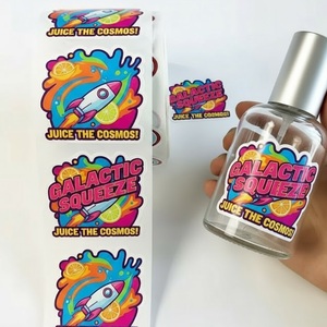 Vente en gros d'étiquette de produit personnalisée Impression de logo d'entreprise Rouleau d'étiquettes d'emballage en feuille <span class=keywords><strong>autocollante</strong></span> Étiquettes de vin pour bouteilles - Product Image 1