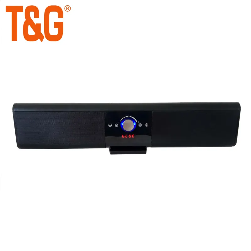 TG018 Speaker Nirkabel Kualitas Suara Tinggi Soundbar Pengendali Jarak Jauh BT & Klakson Mendukung OEM Pabrik Home Theater Tampilan LED Baru