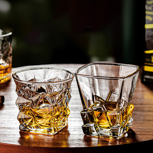 Cristallo di lusso personalizzato per vetreria per Vodka <span class=keywords><strong>Brandy</strong></span> Beer Wine Whiskey-classica tazza di vetro Shot per Home Bar - Product Image 3