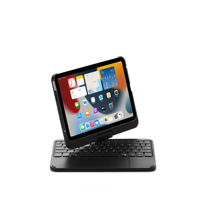 Casing Workstation Tablet Tipis Siap Perjalanan untuk iPad Mini 6/7 dengan Touchpad Nirkabel USB-C Plastik