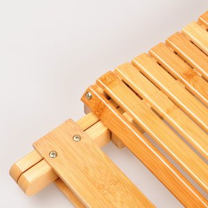 Space Saving Bamboo <strong>Fold</strong> Bench Spa Bath <strong>Shower</strong> Bamboo <strong>Stool</strong> - Product Image 6