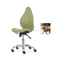 Nouveau style chaise de designer de bureau à dossier haut établi utiliser chaise sans bras HY7019