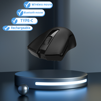 Mouse Gaming Optik 3D Berkabel OEM Pabrik yang Dapat Disesuaikan, Antarmuka USB 2.0, Lampu Latar 7-RGB, Nirkabel 2.4Ghz, Ergonomis, Tahan Air