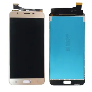 Digitalizador de tela lcd para samsung j7 prime g6100, display de toque para celular