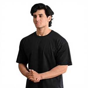 Camiseta Moderna de Manga Corta para Hombre, 100% Algodón, Estampada, Corte Holgado, Transpirable, Estilo Urbano, Informal, para Verano - Product Image 6