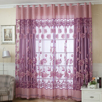 Fils de fleurs de Lotus en Polyester Direct, Semi-ombrage, pour salon, balcon, fenêtre