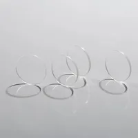 Custom Heat Resistant Optical Observation Window Round Glass 0.5-200mm IR Optical Sapphire Window