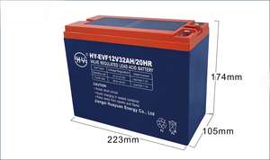 제조업체 EVF12V 32AH 충전식 딥 사이클 밀봉 납산 <span class=keywords><strong>Vrla</strong></span> 배터리 오토바이 배터리 유지 보수 무료 배터리 - Product Image 2