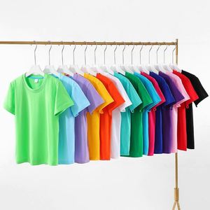 Custom Tee Graphic Essentials Men's 100% Cotton Regular Fit Short Sleeve T-Shirt <b>Drop</b> Shoulder Eco-Friendly Wholesale - Product Image 4