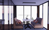 Conception populaire, dessins 3D, maison conteneur de luxe de 20 pieds, villas modernes personnalisées, abri de voiture extensible, vente directe