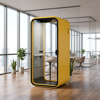 Cabine insonorisée modulaire personnalisée pour le contrôle du bruit industriel et la confidentialité sur le lieu de travail
