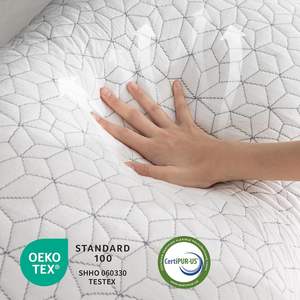 Almohadas refrescantes de espuma viscoelástica triturada para dormir, almohada de cama ajustable para dormir con estómago lateral, almohadas de Gel de lujo - Product Image 4