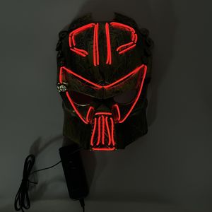 Zdel corde-<span class=keywords><strong>masque</strong></span> lumineux de manga, personnage animé, impression de film, parure d'anniversaire, de vacances, lumière Led classique, Robot luisant - Product Image 6