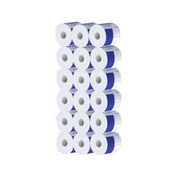 Papier toilette ultra doux, antibactérien, écologique, jetable, résistant, lavable, 1 à 4 plis, en pâte de bois vierge, en vrac, économique, pour usage domestique