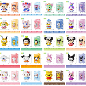 <span class=keywords><strong>Nano</strong></span> Blocks Anime <span class=keywords><strong>Puzzle</strong></span> <span class=keywords><strong>3D</strong></span> 240 styles - MOC Mini Figurine DIY Jouet pour enfants Cadeau Âge 14+ - Product Image 4