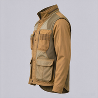 Veste de chasse aux oiseaux en montagne avec coussin de tir