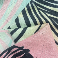 Serviette de plage en tissu personnalisée, antidérapante, absorbante, séchage rapide, légère, serviette de yoga, vente en gros d'usine