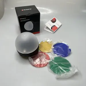 TRIOPO tr-08 – filtre de couleur MagDome, réflecteur, diffuseur en nid d'abeille, boule Photo, accessoires Kits pour YONGNUO Flash Replace VS AK-R1