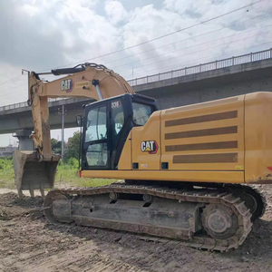 Excavatrice d'occasion CAT 336D sur chenilles, 36 tonnes, pour terrains d'excavation moyens, bon prix, provenance Japon, idéale pour l'agriculture - Product Image 1