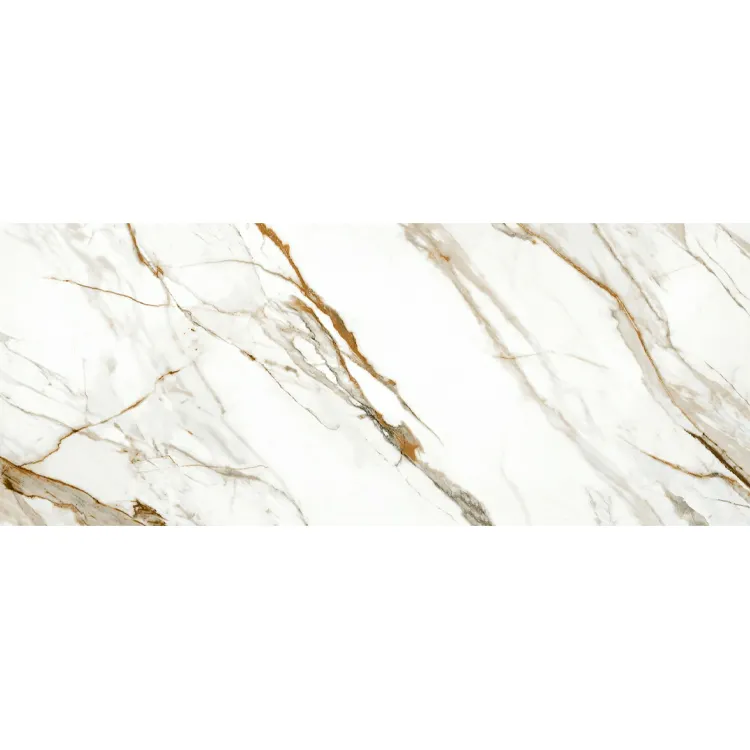 Carrara vàng đá nhân tạo tấm đá cẩm thạch gạch phòng tắm tường và sàn thiêu kết đá đánh bóng gạch sứ