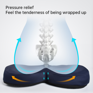 <span class=keywords><strong>Coussin</strong></span> <span class=keywords><strong>de</strong></span> siège en mousse à mémoire <span class=keywords><strong>de</strong></span> forme Chaise <span class=keywords><strong>de</strong></span> bureau Siège arrière Coccyx orthopédique <span class=keywords><strong>pour</strong></span> les maux <span class=keywords><strong>de</strong></span> <span class=keywords><strong>dos</strong></span> - Product Image 6