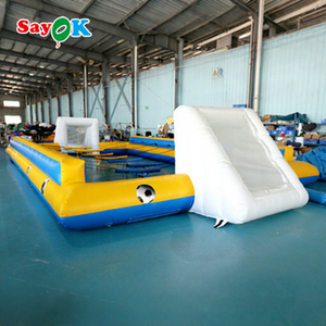 Sayok cina gonfiabile gioco gonfiabile tavolo <span class=keywords><strong>calcio</strong></span> biliardino <span class=keywords><strong>campo</strong></span> per la vendita - Product Image 1