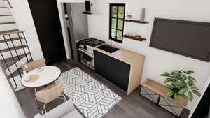 两层可扩展2卧室小型现代豪华别墅预制模块化房屋低成本 - Product Image 4