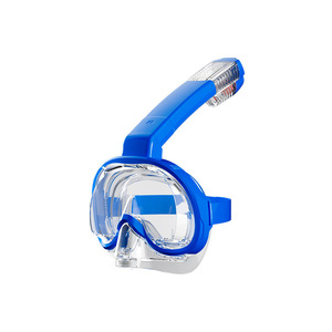 Liquid <b>Silicone</b> Diving Mask One <b>Window</b> Polycarbonate Lens Full Dry Waterproof Anti Fog Snorkeling Water Sports - Product Image 1