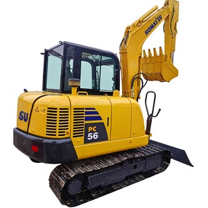Excavadora Komatsu PC56-7 Usada con Pocas Horas de Trabajo, 90% Nueva, Excavadora de Segunda Mano Komatsu PC56 PC56-7 PC60 con Certificación CE EPA - Product Image 1