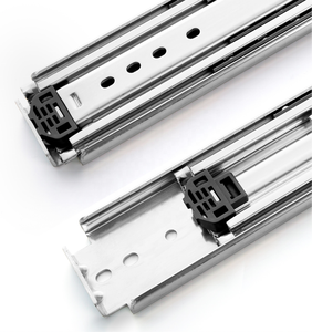 Correderas para cajones de alta resistencia de 76 mm, correderas de rodamiento de bolas de 225 kg para extensión de mesa, accesorios para correderas de cajones, gabinete - Product Image 4