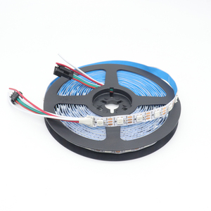 Ws2812b thông minh rgbic không thấm nước LED Strip ánh sáng 30/60/144 argb pixels 2812b SPI kỹ thuật số địa chỉ đồng cảnh quan DC 5V WS2812 - Product Image 6