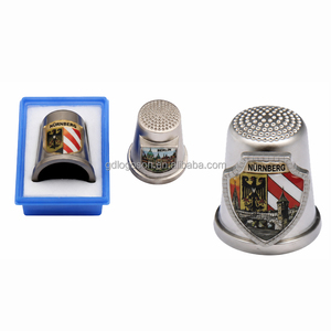 Solo Venta al por Mayor: Dedales de Recuerdo Alemanes Premium, Dedales de Recuerdo de Berlín y Nurnberg, Dedales Metálicos con Logotipo 3D, Logotipo Personalizado al por Mayor - Product Image 6