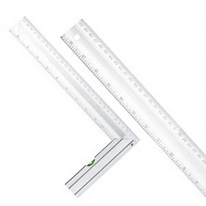 Endüstriyel Alüminyum Alaşımlı Ahşap İşleme Üçgen Açıölçer Dik Açı Cetveli Çok Fonksiyonlu Büyük Boy DIY 3 Yıl OEM/ODM - Product Image 3