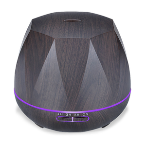 Wooden Classic 550ml 7 Color Led Light Ultrasonic Humidifier 2023 Essential Fragrance Cool Mist Smart Electric for Home - Product Image 5