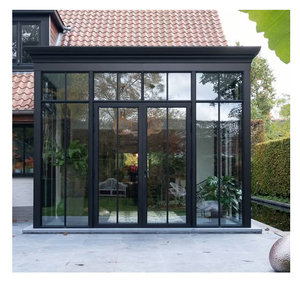 CBMmart Vente Chaude Serre en Verre au Design Moderne Autoportante <span class=keywords><strong>Solarium</strong></span> Moderne Conservatoire Maison en Verre Aluminium Véranda - Product Image 4