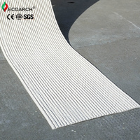 Panneaux extérieurs flexibles et durables certifiés CE, revêtement en faux placage MCM, panneau souple, panneau artificiel