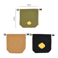 Sac isotherme réutilisable et lavable en non-tissé recyclé, imperméable, pour petit-déjeuner, pique-nique, déjeuner, personnalisable, portable pour l'extérieur